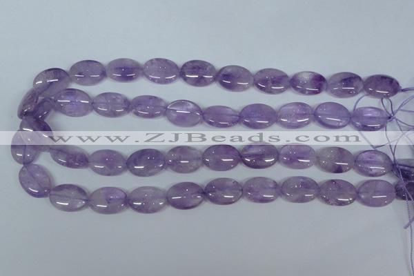 CNA447 15.5 inches 15*20mm oval natural lavender amethyst beads