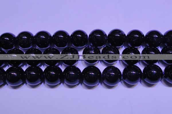 CNA577 15.5 inches 18mm round AAA grade natural dark amethyst beads