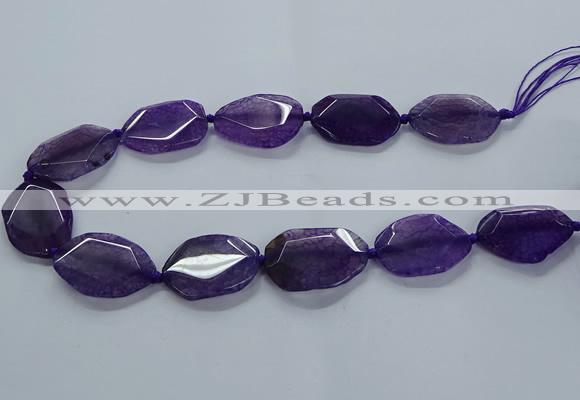 CNG2637 15.5 inches 22*30mm - 25*35mm freeform agate beads