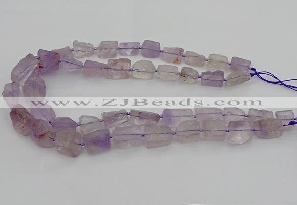 CNG5242 15.5 inches 8*12mm - 15*25mm nuggets amethyst beads