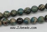 CNI03 16 inches 8mm round natural imperial jasper beads wholesale