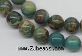 CNI04 16 inches 10mm round natural imperial jasper beads wholesale