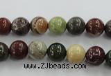 CNI302 15.5 inches 8mm round imperial jasper beads wholesale