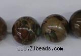 CNI55 15.5 inches 18mm round natural imperial jasper beads