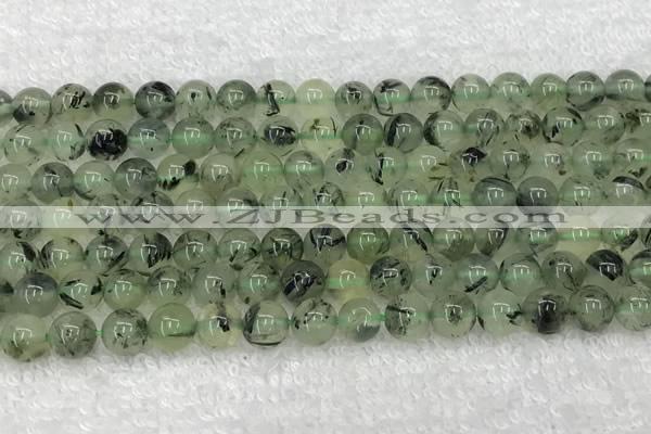 CPR390 15.5 inches 6mm round prehnite beads wholesale