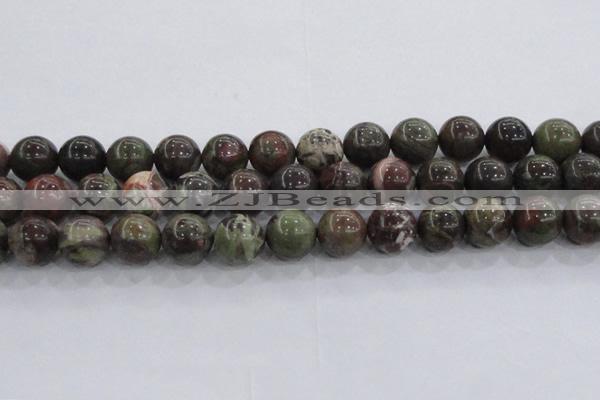 CRA116 15.5 inches 18mm round rainforest agate beads