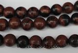 CRO126 15.5 inches 8mm round mahogany obsidian beads wholesale