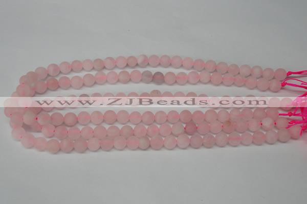 CRO146 15.5 inches 8mm round rose quartz beads wholesale