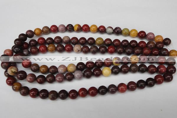 CRO248 15.5 inches 10mm round mookaite gemstone beads wholesale