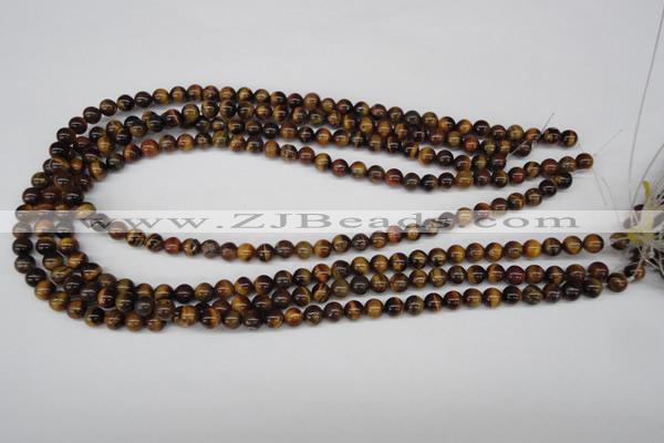 CRO25 15.5 inches 6mm round yellow tiger eye beads wholesale