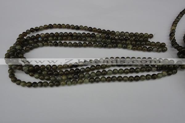 CRO37 15.5 inches 6mm round labradorite gemstone beads wholesale