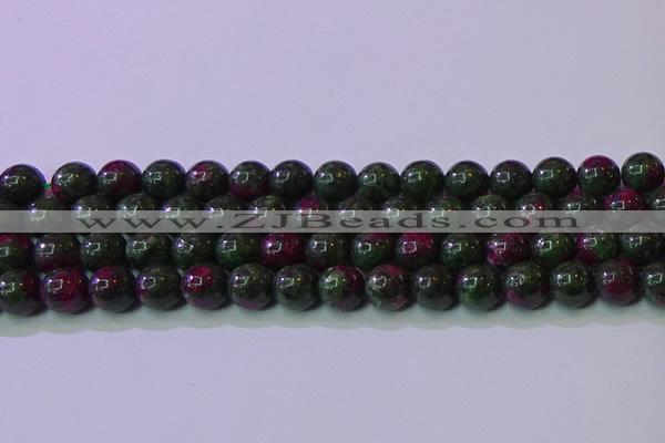 CRZ1112 15.5 inches 8mm round imitation ruby zoisite beads wholesale