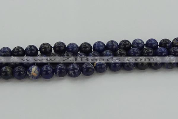 CSO635 15.5 inches 12mm round sodalite gemstone beads wholesale