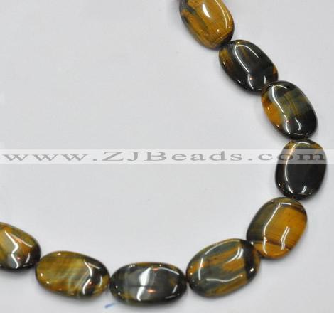 CTE40 15.5 inches 20*30mm oval blue tiger eye beads wholesale