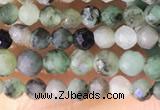 CTG1386 15.5 inches 2mm faceted round tiny emerald beads