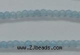 CTG408 15.5 inches 2mm faceted round tiny dyed candy jade beads