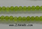 CTG430 15.5 inches 2mm round tiny dyed candy jade beads wholesale