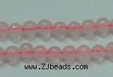 CTG49 15.5 inches 2mm round tiny rose quartz beads wholesale