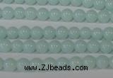 CTU2564 15.5 inches 6mm round synthetic turquoise beads