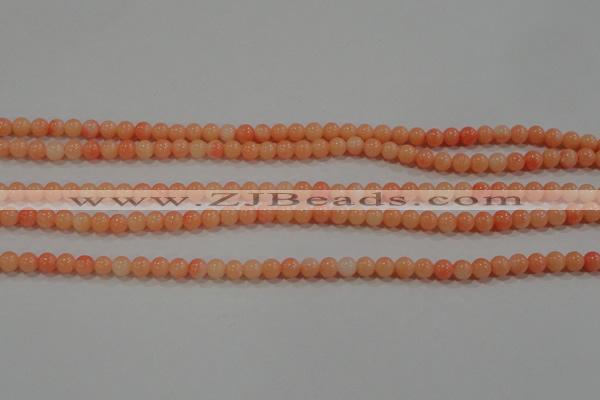 CTU2630 15.5 inches 3mm round synthetic turquoise beads