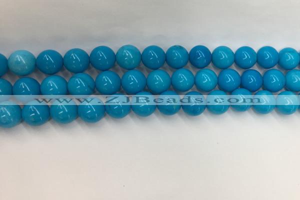 CWB859 15.5 inches 8mm round howlite turquoise beads wholesale