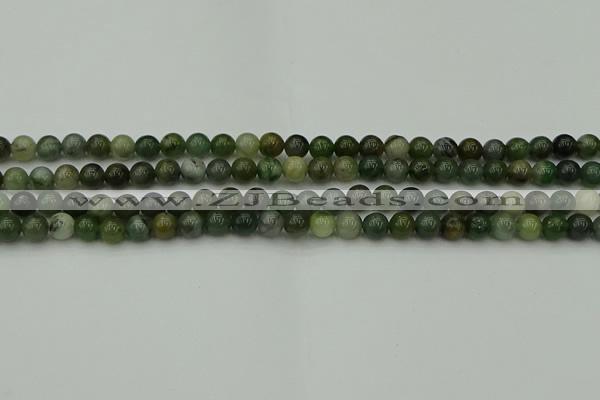 CXJ401 15.5 inches 6mm round Xinjiang jade beads wholesale