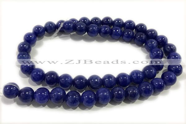 JADE217 15 inches 10mm round honey jade gemstone beads