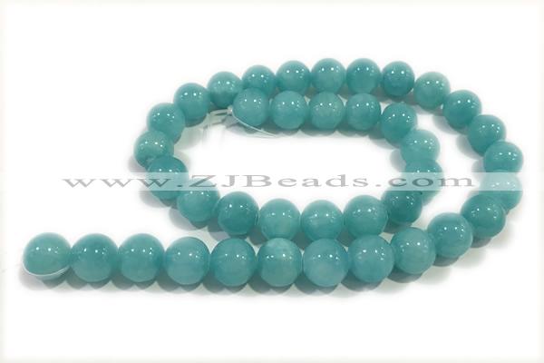 JADE69 15 inches 4mm round honey jade gemstone beads