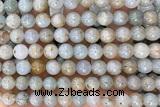 JASP36 15 inches 8mm round mica jasper beads