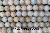 JASP37 15 inches 10mm round mica jasper beads