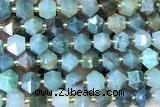 MIXE110 15 inches 10mm faceted jasper gemstone beads