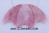 NGP34 Fashion pink opal gemstone pendants set jewelry wholesale