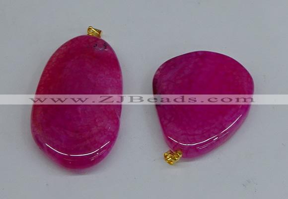 NGP8727 28*40mm - 30*54mm freeform agate pendants wholesale