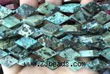 NUGG100 15 inches 12*18mm - 13*20mm freeform African turquoise gemstone beads