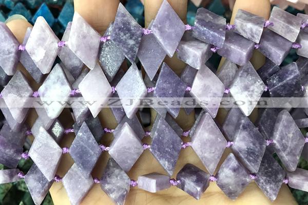 NUGG117 15 inches 12*18mm - 13*20mm freeform lepidolite gemstone beads