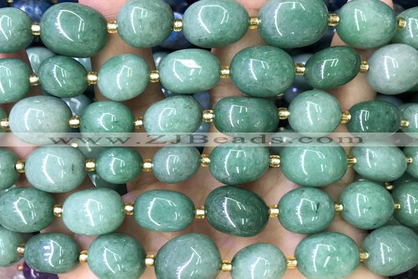 NUGG167 15 inches 10*12mm - 13*18mm nuggets green aventurine beads