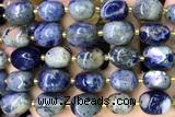 NUGG172 15 inches 10*12mm - 13*18mm nuggets sodalite beads