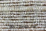 PEAR15 14 inches 3mm – 4mm white freshwater pearl beads