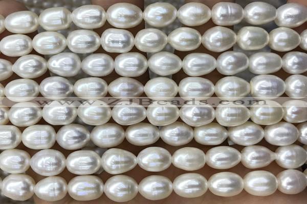 PEAR22 14 inches 7mm – 8mm white freshwater pearl beads