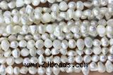 PEAR24 14 inches 5mm – 6mm white freshwater pearl beads