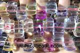 QUAR58 14 inches 13*18mm dyed crackle quartz beads