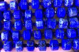 ROND158 14 inches 8*12mm faceted rondelle lapis lazuli beads