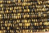 ROND196 15 inches 2*4mm rondelle yellow tiger eye gemstone beads