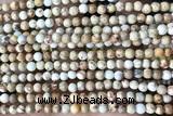 SEAS01 15 inches 4mm round dyed imperial jasper beads