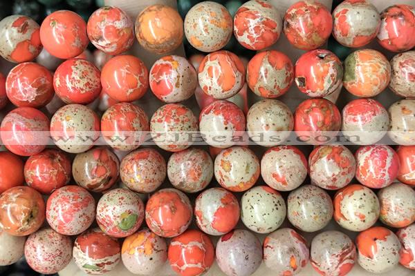 SEAS104 15 inches 10mm round dyed imperial jasper beads