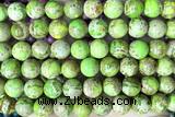 SEAS107 15 inches 10mm round dyed imperial jasper beads