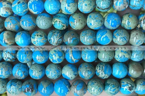 SEAS109 15 inches 10mm round dyed imperial jasper beads