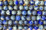 SEAS113 15 inches 10mm round dyed imperial jasper beads