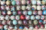 SEAS119 15 inches 10mm round dyed imperial jasper beads