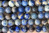 SEAS130 15 inches 12mm round dyed imperial jasper beads